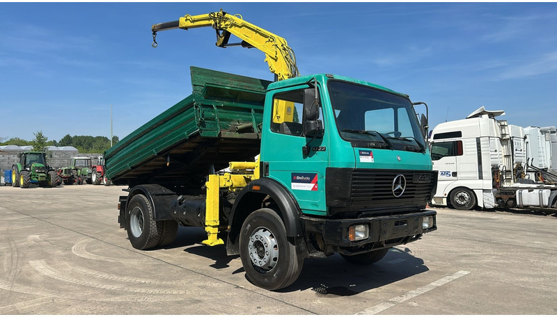 Mercedes-Benz SK 1722 (4X4 / LAMES / GRAND PONT / GRUE / TRES PROPRE / BIG HUB / STEEL SUSP. / V6) - Kallurauto, Kraanaga veoauto: pilt 3 Mercedes-Benz SK 1722 (4X4 / LAMES / GRAND PONT / GRUE / TRES PROPRE / BIG HUB / STEEL SUSP. / V6) - Kallurauto, Kraanaga veoauto: pilt 3