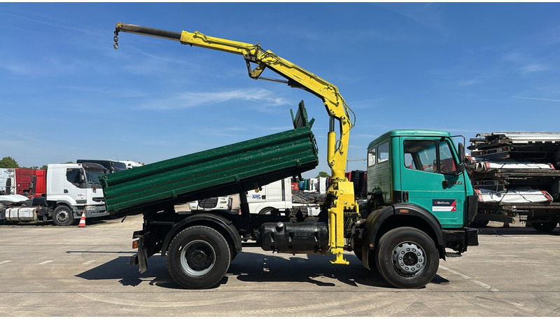 Mercedes-Benz SK 1722 (4X4 / LAMES / GRAND PONT / GRUE / TRES PROPRE / BIG HUB / STEEL SUSP. / V6) - Kallurauto, Kraanaga veoauto: pilt 4 Mercedes-Benz SK 1722 (4X4 / LAMES / GRAND PONT / GRUE / TRES PROPRE / BIG HUB / STEEL SUSP. / V6) - Kallurauto, Kraanaga veoauto: pilt 4