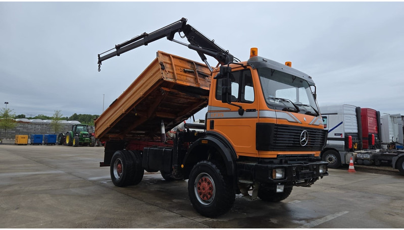 Mercedes-Benz SK 1735 (V8 2X TURBO / 4X4 / PARFAIT ETAT !!!! / GRUE / LAMES / GRAND PONT / TOP CONDITION !!!) - Kallurauto, Kraanaga veoauto: pilt 3 Mercedes-Benz SK 1735 (V8 2X TURBO / 4X4 / PARFAIT ETAT !!!! / GRUE / LAMES / GRAND PONT / TOP CONDITION !!!) - Kallurauto, Kraanaga veoauto: pilt 3
