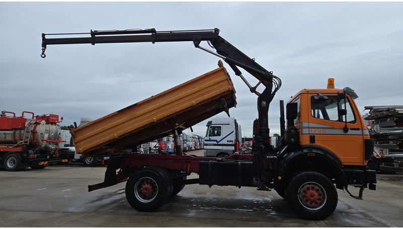 Mercedes-Benz SK 1735 (V8 2X TURBO / 4X4 / PARFAIT ETAT !!!! / GRUE / LAMES / GRAND PONT / TOP CONDITION !!!) - Kallurauto, Kraanaga veoauto: pilt 4 Mercedes-Benz SK 1735 (V8 2X TURBO / 4X4 / PARFAIT ETAT !!!! / GRUE / LAMES / GRAND PONT / TOP CONDITION !!!) - Kallurauto, Kraanaga veoauto: pilt 4