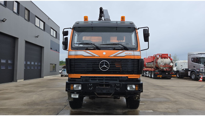 Mercedes-Benz SK 1735 (V8 2X TURBO / 4X4 / PARFAIT ETAT !!!! / GRUE / LAMES / GRAND PONT / TOP CONDITION !!!) - Kallurauto, Kraanaga veoauto: pilt 2 Mercedes-Benz SK 1735 (V8 2X TURBO / 4X4 / PARFAIT ETAT !!!! / GRUE / LAMES / GRAND PONT / TOP CONDITION !!!) - Kallurauto, Kraanaga veoauto: pilt 2