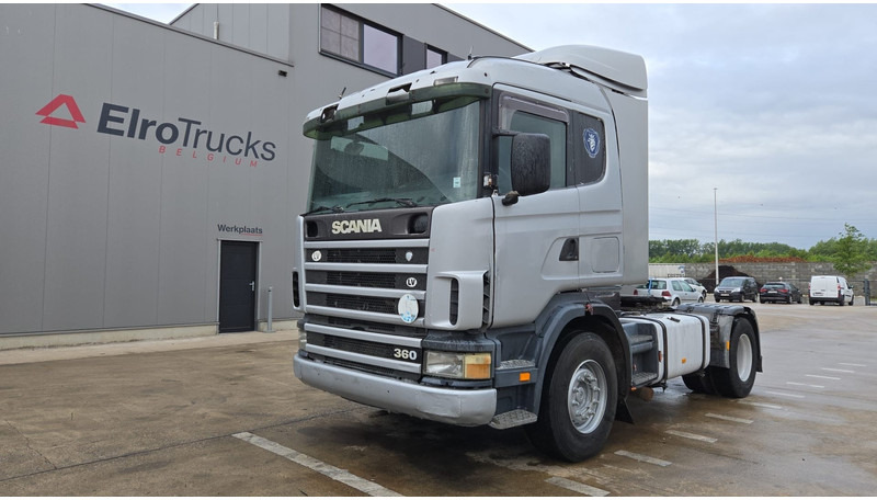 Scania 124 - 360 (POMPE MANUELLE / MANUAL PUMP / BOITE MANUELLE / MANUAL GEARBOX / AIRCO) - Sadulveok: pilt 1 Scania 124 - 360 (POMPE MANUELLE / MANUAL PUMP / BOITE MANUELLE / MANUAL GEARBOX / AIRCO) - Sadulveok: pilt 1
