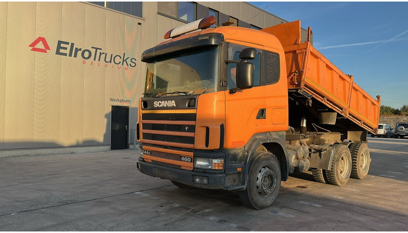 Scania 144-460 (BIG AXLE / GRAND PONT / LAMES / STEEL SUSP. / MANUAL GEARBOX / BOITE MANUELLE) - Kallurauto: pilt 1 Scania 144-460 (BIG AXLE / GRAND PONT / LAMES / STEEL SUSP. / MANUAL GEARBOX / BOITE MANUELLE) - Kallurauto: pilt 1