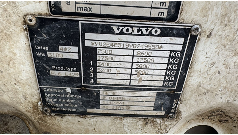 Kallurauto Volvo FL 6 - 8 (MANUAL PUMP / POMPE MANUELLE): pilt 20