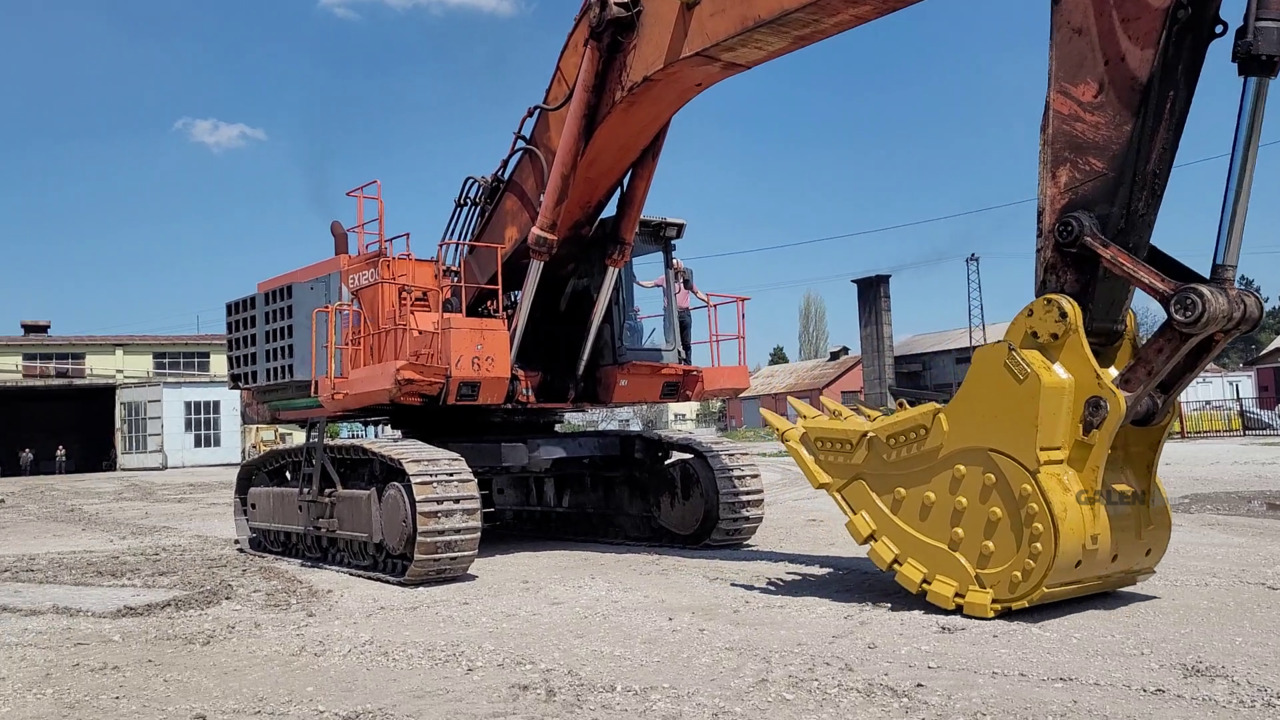 HITACHI EX1200 Rock Bucket - Ekskavaatori kopp - Lintekskavaator: pilt 1 HITACHI EX1200 Rock Bucket - Ekskavaatori kopp - Lintekskavaator: pilt 1