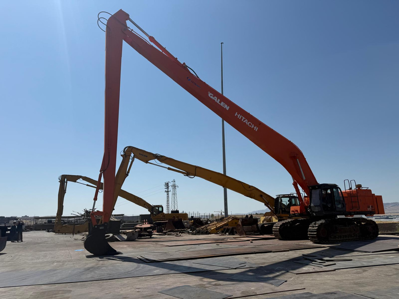 HITACHI ZX670 Long Reach Boom-Arm Manufacturing - Lintekskavaator: pilt 1 HITACHI ZX670 Long Reach Boom-Arm Manufacturing - Lintekskavaator: pilt 1