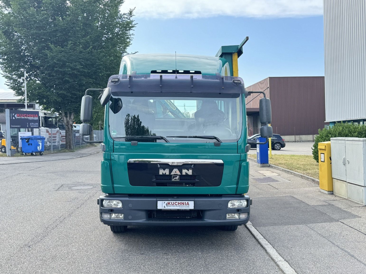 MAN TGL 12.250 Glastransport Kran PK9002 Funk Klima - Kraanaga veoauto: pilt 2 MAN TGL 12.250 Glastransport Kran PK9002 Funk Klima - Kraanaga veoauto: pilt 2