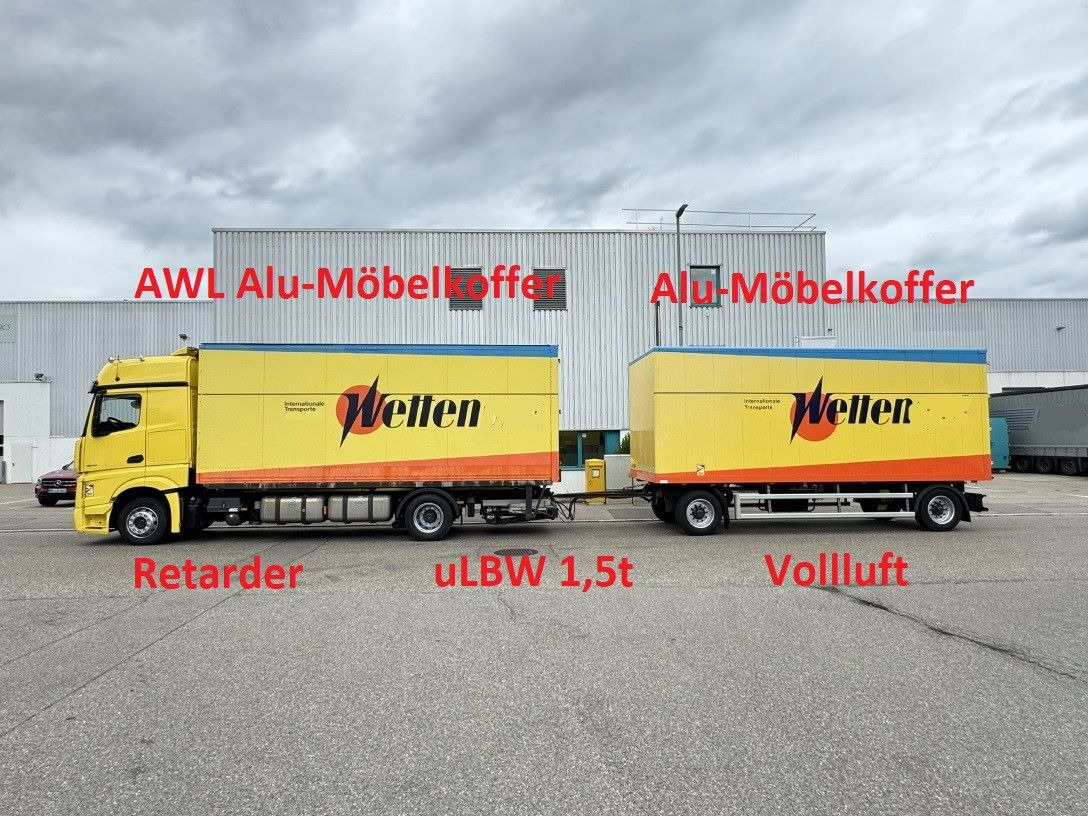 Mercedes-Benz Actros 1848 LL Gr.Haus AWL-Möbelkoffer uLBW - Kasti veoauto: pilt 2 Mercedes-Benz Actros 1848 LL Gr.Haus AWL-Möbelkoffer uLBW - Kasti veoauto: pilt 2