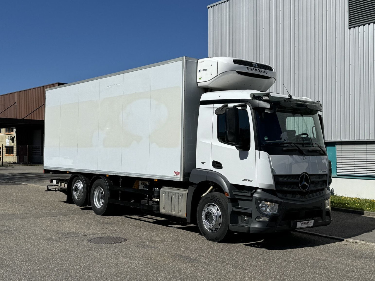 Mercedes-Benz Antos 2533L Kühlkoffer TK T-800R Lenkachse TOP - Külmutiga veoauto: pilt 4 Mercedes-Benz Antos 2533L Kühlkoffer TK T-800R Lenkachse TOP - Külmutiga veoauto: pilt 4