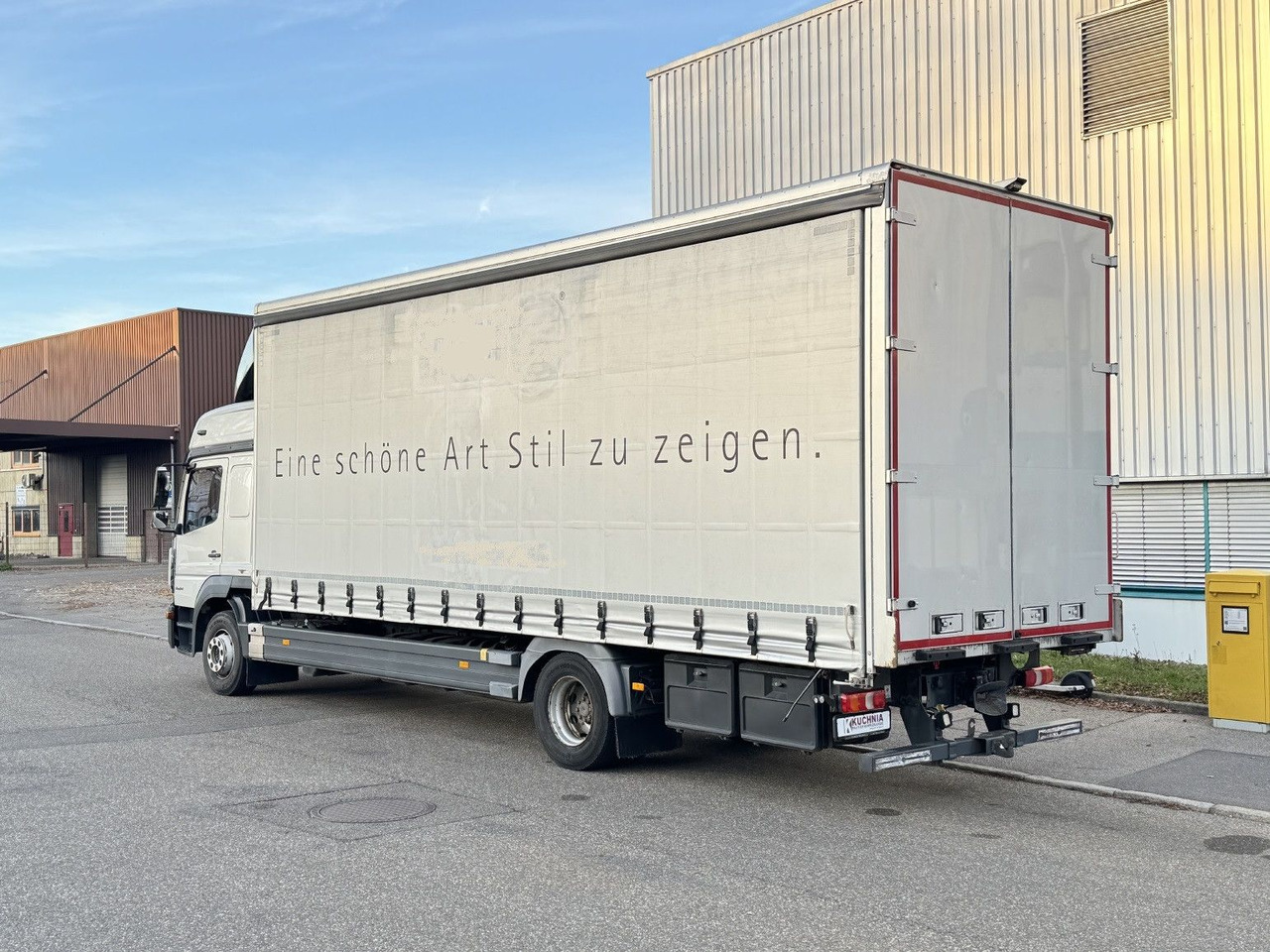 Mercedes-Benz Atego 1524 Alu-Koffer Schiebeplane Gr.Haus ATM - Kasti veoauto: pilt 5 Mercedes-Benz Atego 1524 Alu-Koffer Schiebeplane Gr.Haus ATM - Kasti veoauto: pilt 5