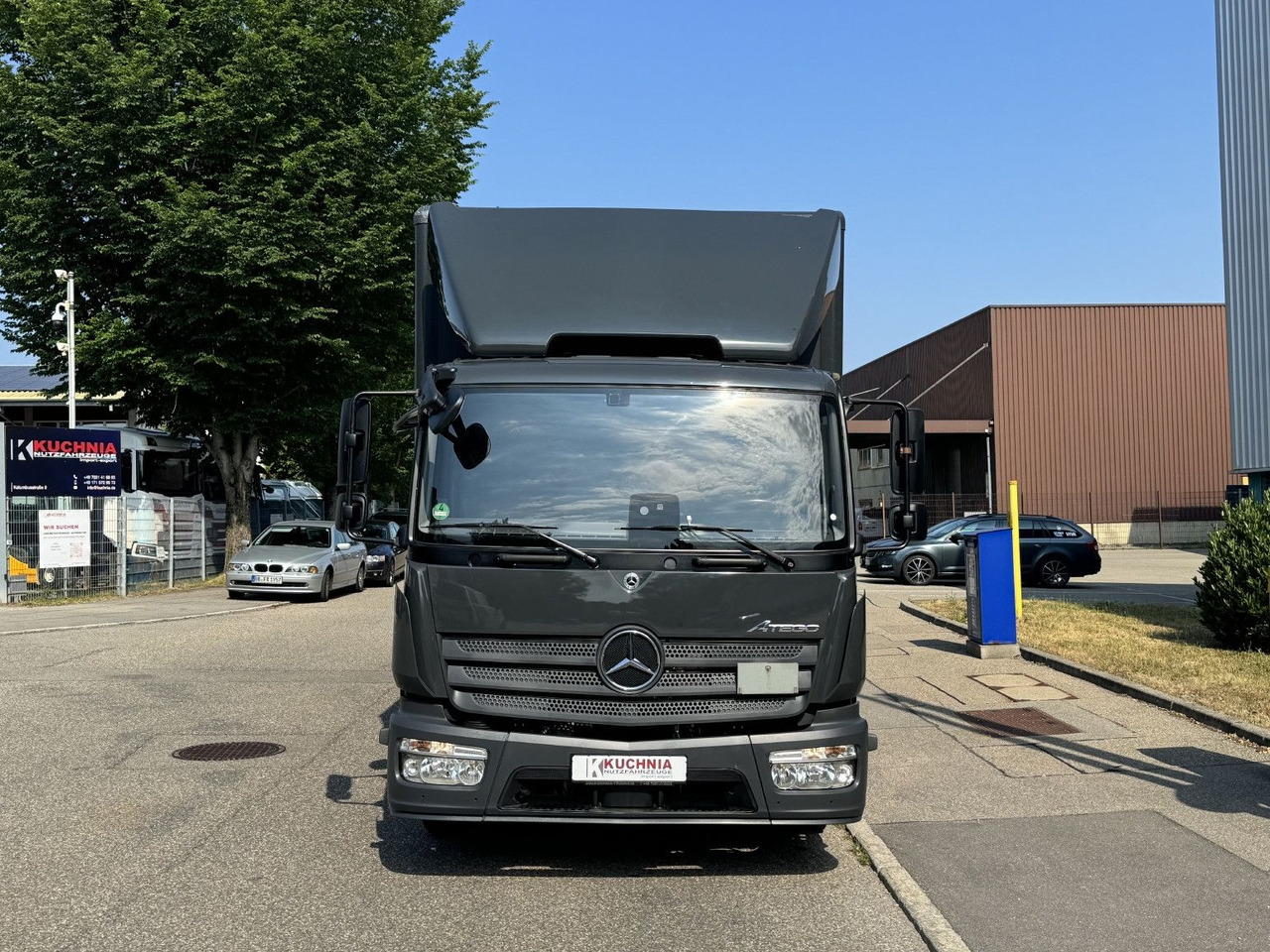 Mercedes-Benz Atego 818L Koffer 7,3m LBW Klima Automatik - Tarbesõiduk furgoon: pilt 2 Mercedes-Benz Atego 818L Koffer 7,3m LBW Klima Automatik - Tarbesõiduk furgoon: pilt 2
