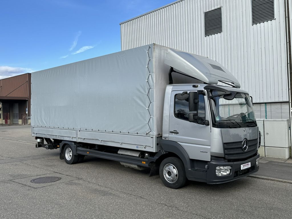 Mercedes-Benz Atego 823L Pritsche 7,2m LBW Klima Automatik - Tent tarbesõiduk: pilt 1 Mercedes-Benz Atego 823L Pritsche 7,2m LBW Klima Automatik - Tent tarbesõiduk: pilt 1