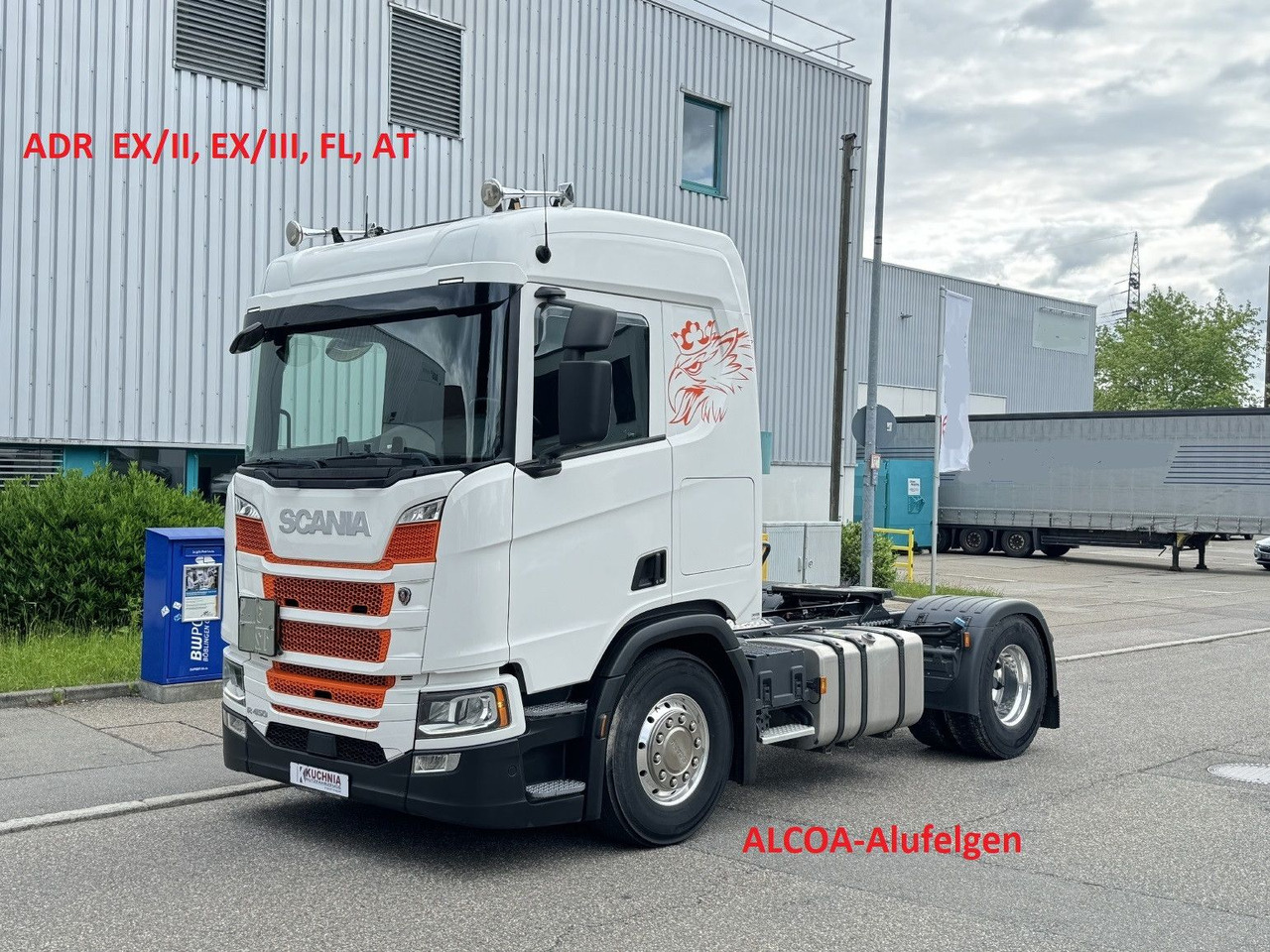 Scania R 450 ADR FL AT EX/II EX/III Retarder Alcoa TOP - Sadulveok: pilt 1 Scania R 450 ADR FL AT EX/II EX/III Retarder Alcoa TOP - Sadulveok: pilt 1