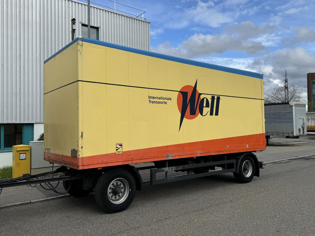 Genkopf 14t Alu-Möbelkoffer 7,1m BPW Luft ZS - Furgoonjärelhaagis: pilt 3 Genkopf 14t Alu-Möbelkoffer 7,1m BPW Luft ZS - Furgoonjärelhaagis: pilt 3