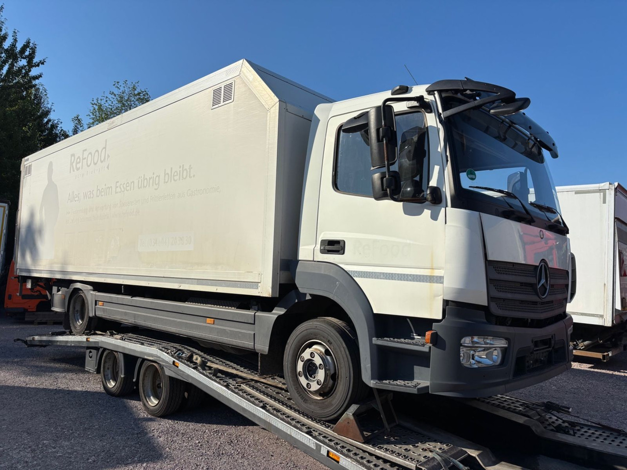 Mercedes-Benz Atego III 1223L, Euro-6, Klima, LBW - Kasti veoauto: pilt 1 Mercedes-Benz Atego III 1223L, Euro-6, Klima, LBW - Kasti veoauto: pilt 1