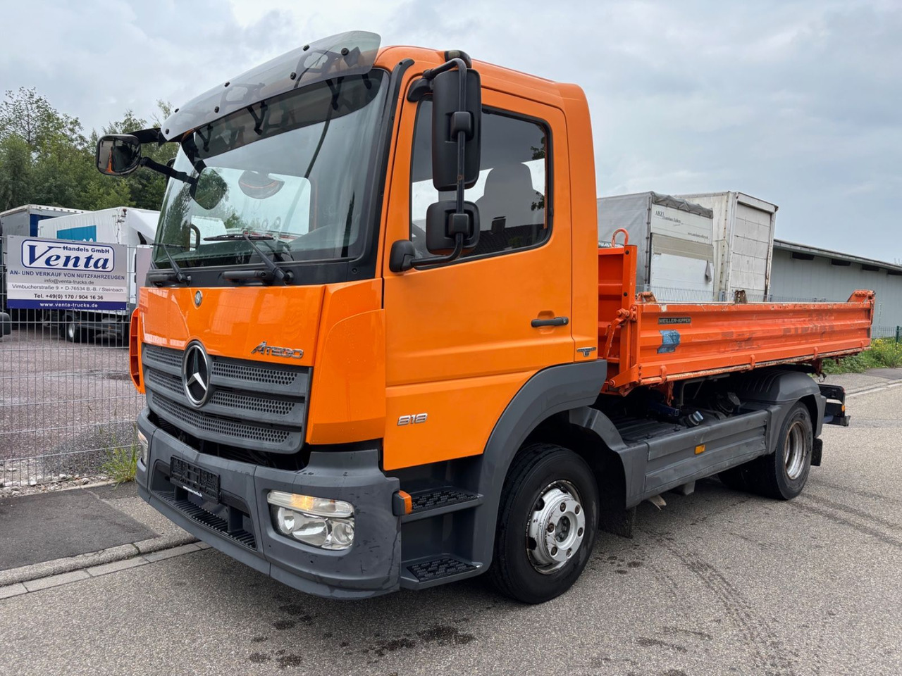 Mercedes-Benz Atego III 818, Euro-6, MEILER Dreiseitenkipper - Kallurauto: pilt 1 Mercedes-Benz Atego III 818, Euro-6, MEILER Dreiseitenkipper - Kallurauto: pilt 1