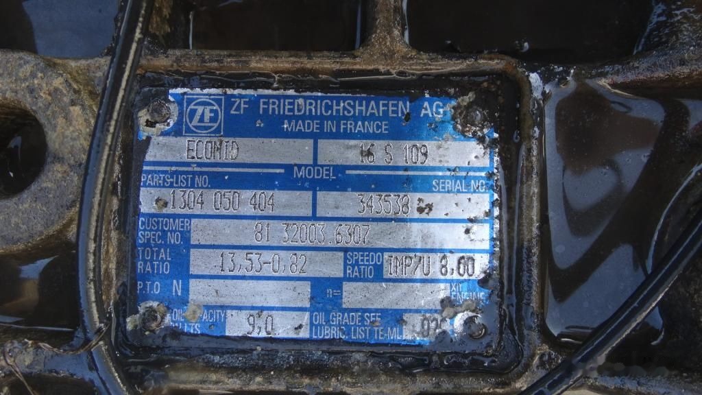 MAN ZF 16S109 MAN - Käigukast - Veoauto: pilt 2 MAN ZF 16S109 MAN - Käigukast - Veoauto: pilt 2