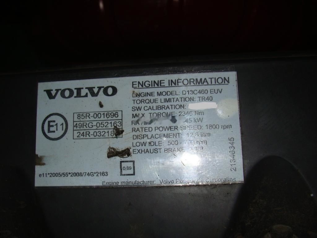 Volvo D13C EUV 460 Volvo FH13 - Mootor - Veoauto: pilt 5 Volvo D13C EUV 460 Volvo FH13 - Mootor - Veoauto: pilt 5