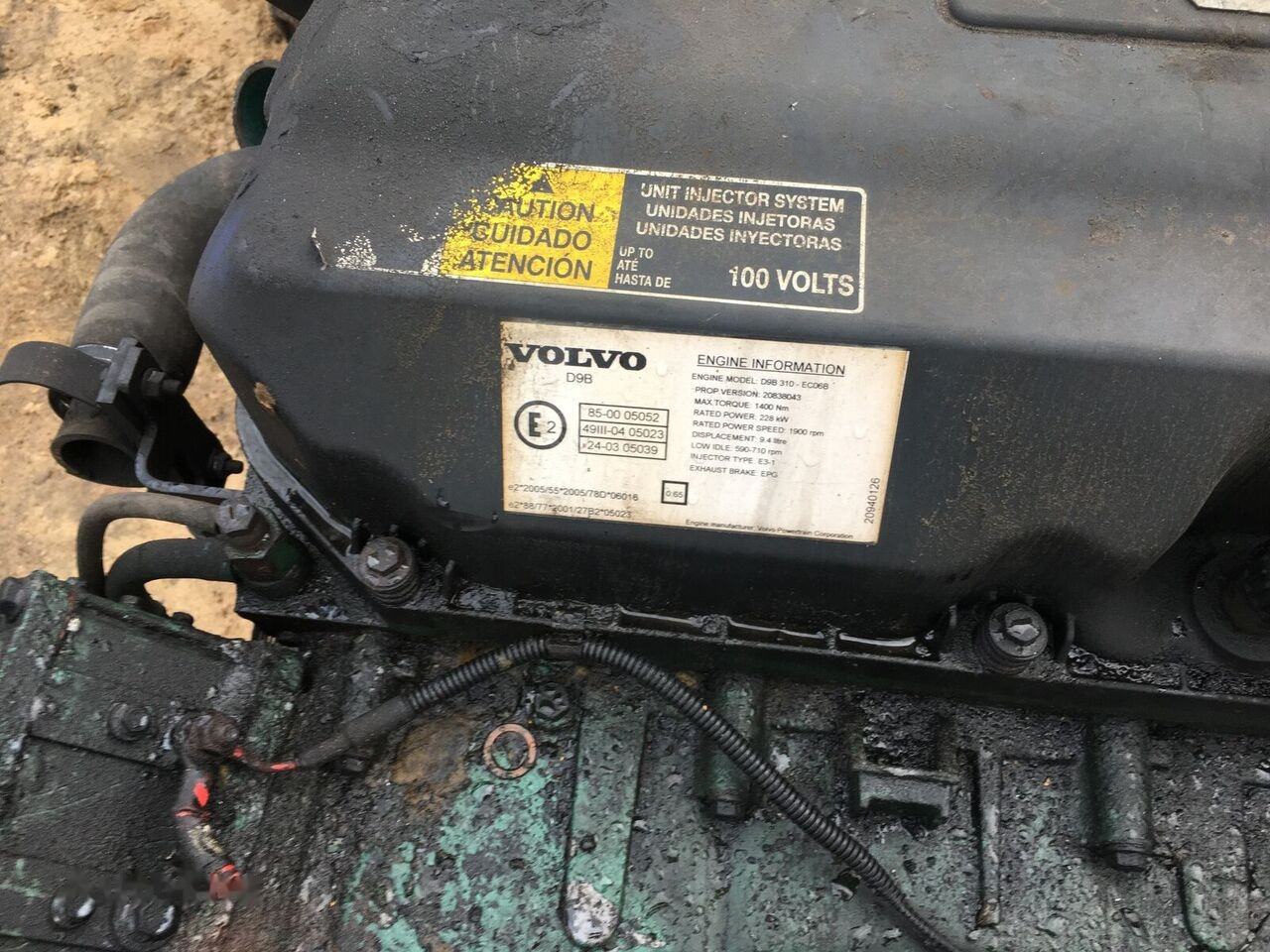 Volvo D9B 310 ECO68 Volvo PENTA, FM - Mootor - Buss: pilt 1 Volvo D9B 310 ECO68 Volvo PENTA, FM - Mootor - Buss: pilt 1