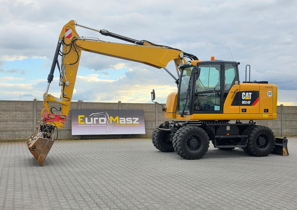Caterpillar M314F, 2016 ROK, TYLKO 3300 MTH ! ! ! - Ratastel ekskavaator: pilt 1 Caterpillar M314F, 2016 ROK, TYLKO 3300 MTH ! ! ! - Ratastel ekskavaator: pilt 1