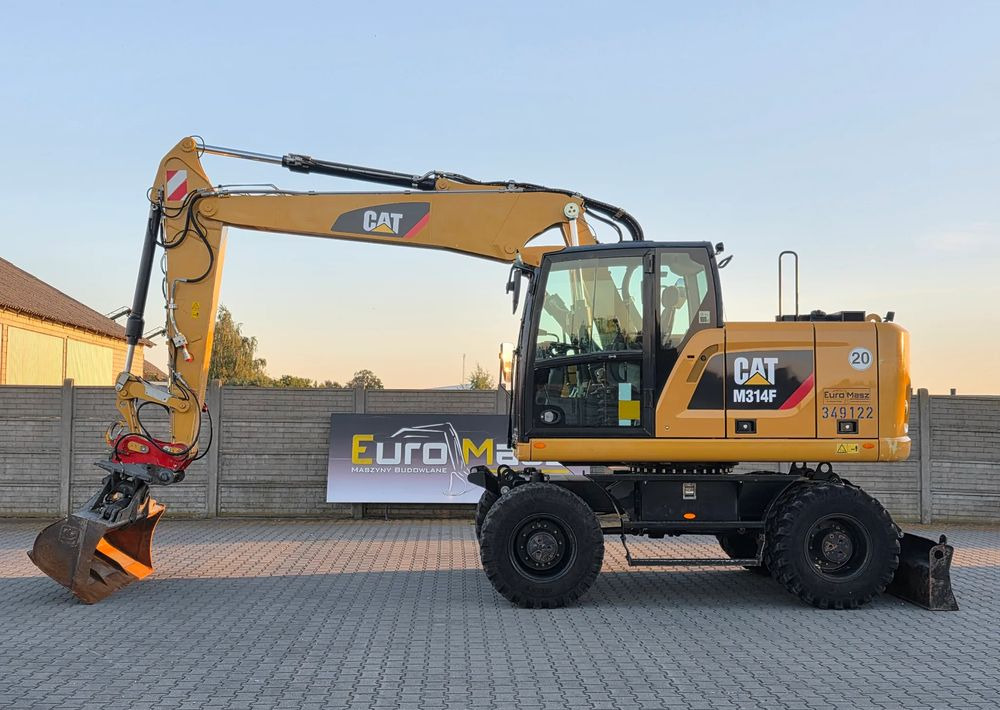 Caterpillar M314F, 2018 ROK, 4200 MTH, 2 ŁYŻKI - Ratastel ekskavaator: pilt 2 Caterpillar M314F, 2018 ROK, 4200 MTH, 2 ŁYŻKI - Ratastel ekskavaator: pilt 2