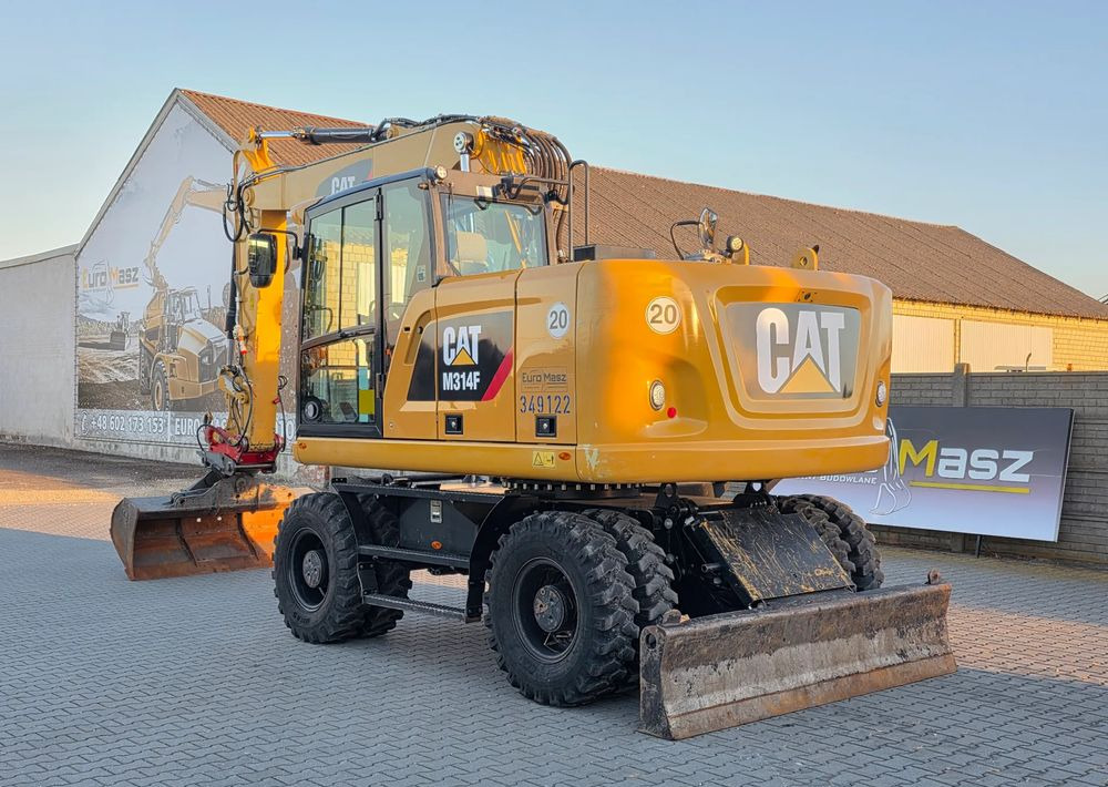 Caterpillar M314F, 2018 ROK, 4200 MTH, 2 ŁYŻKI - Ratastel ekskavaator: pilt 3 Caterpillar M314F, 2018 ROK, 4200 MTH, 2 ŁYŻKI - Ratastel ekskavaator: pilt 3