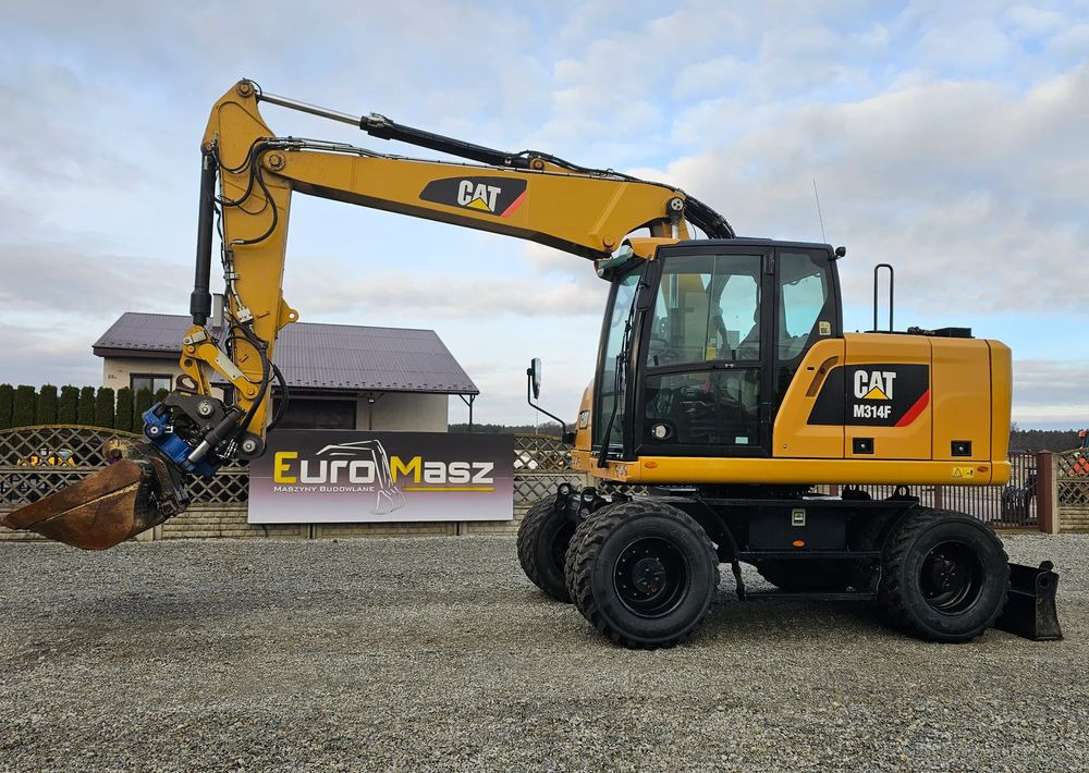 Caterpillar M314F, 2019 ROK, 5600 MTH, GŁOWICA SMP - Ratastel ekskavaator: pilt 2 Caterpillar M314F, 2019 ROK, 5600 MTH, GŁOWICA SMP - Ratastel ekskavaator: pilt 2
