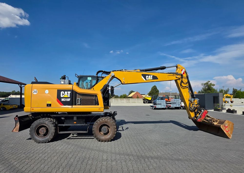 Ratastel ekskavaator Caterpillar M318F, 2016 ROK, 5600 MOTOGODZIN !!!: pilt 6