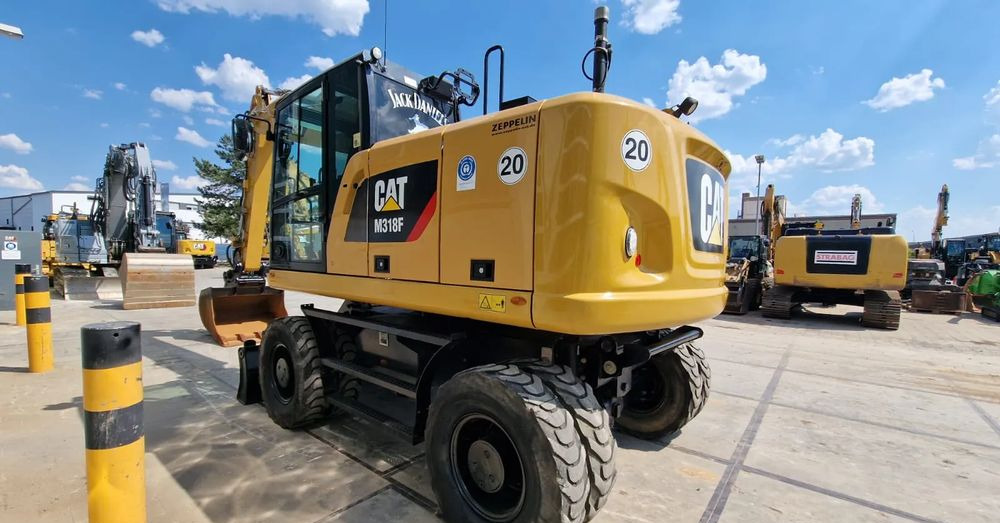 Caterpillar M318F, 2019 ROK, IMPORT NIEMCY - Ratastel ekskavaator: pilt 2 Caterpillar M318F, 2019 ROK, IMPORT NIEMCY - Ratastel ekskavaator: pilt 2
