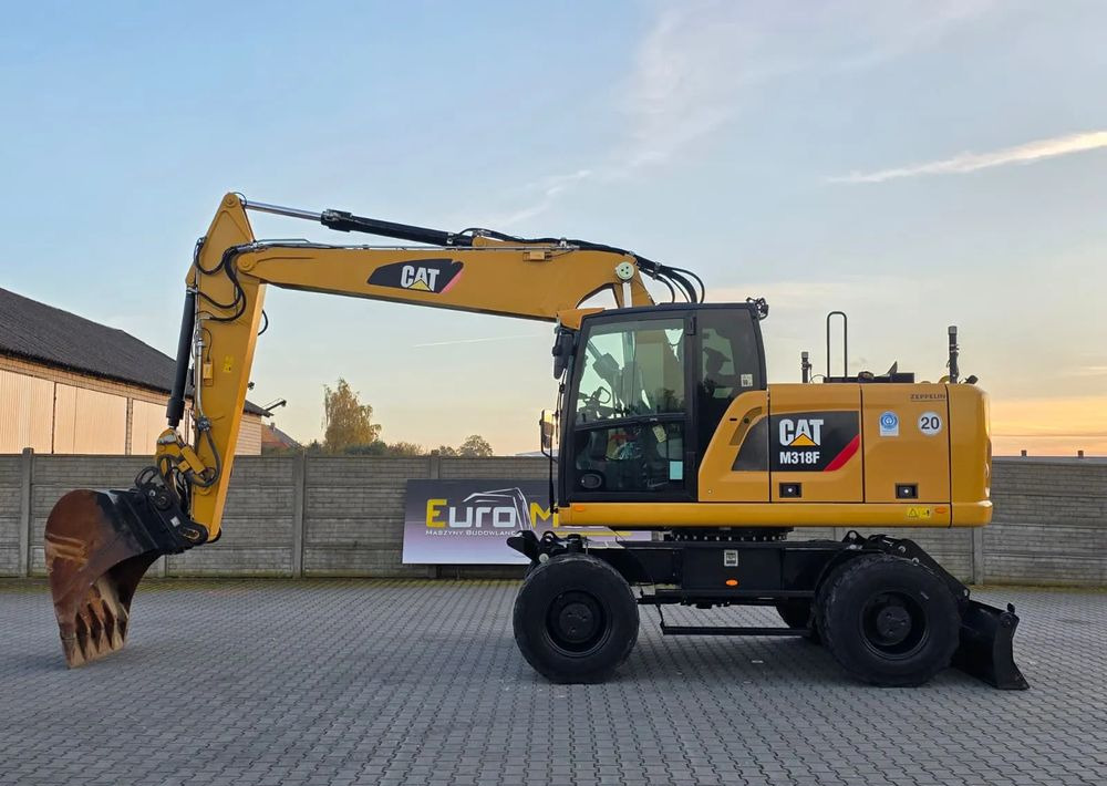 Caterpillar M318F, 2019 ROK, IMPORT NIEMCY - Ratastel ekskavaator: pilt 2 Caterpillar M318F, 2019 ROK, IMPORT NIEMCY - Ratastel ekskavaator: pilt 2