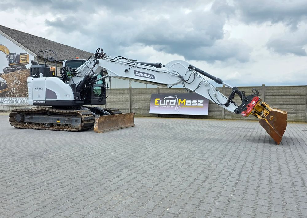 Doosan DX 140 LCR-7, 2023 ROK, 1030 MTH, OIL QUICK OQ65 - Lintekskavaator: pilt 3 Doosan DX 140 LCR-7, 2023 ROK, 1030 MTH, OIL QUICK OQ65 - Lintekskavaator: pilt 3