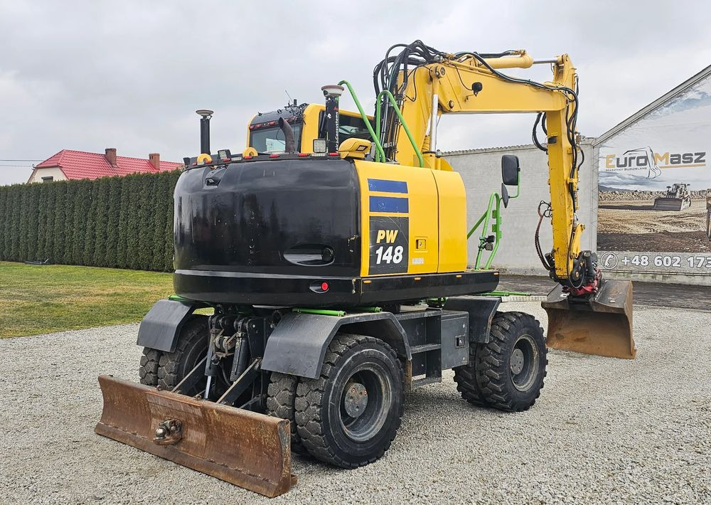 Komatsu PW 148-10, 2016 ROK, SYSTEM LEICA 3D - Ratastel ekskavaator: pilt 5 Komatsu PW 148-10, 2016 ROK, SYSTEM LEICA 3D - Ratastel ekskavaator: pilt 5