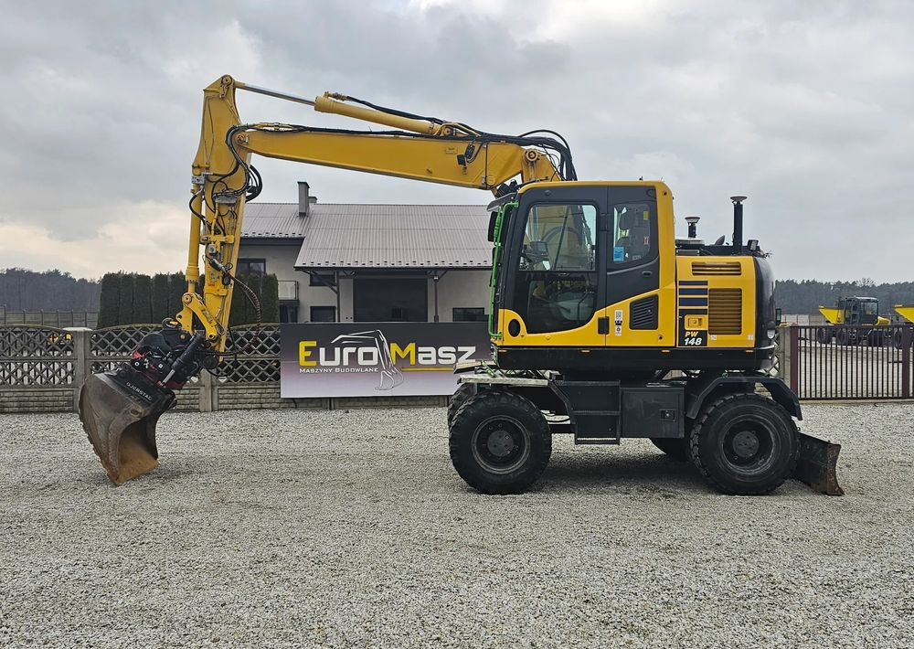 Komatsu PW 148-10, 2016 ROK, SYSTEM LEICA 3D - Ratastel ekskavaator: pilt 2 Komatsu PW 148-10, 2016 ROK, SYSTEM LEICA 3D - Ratastel ekskavaator: pilt 2