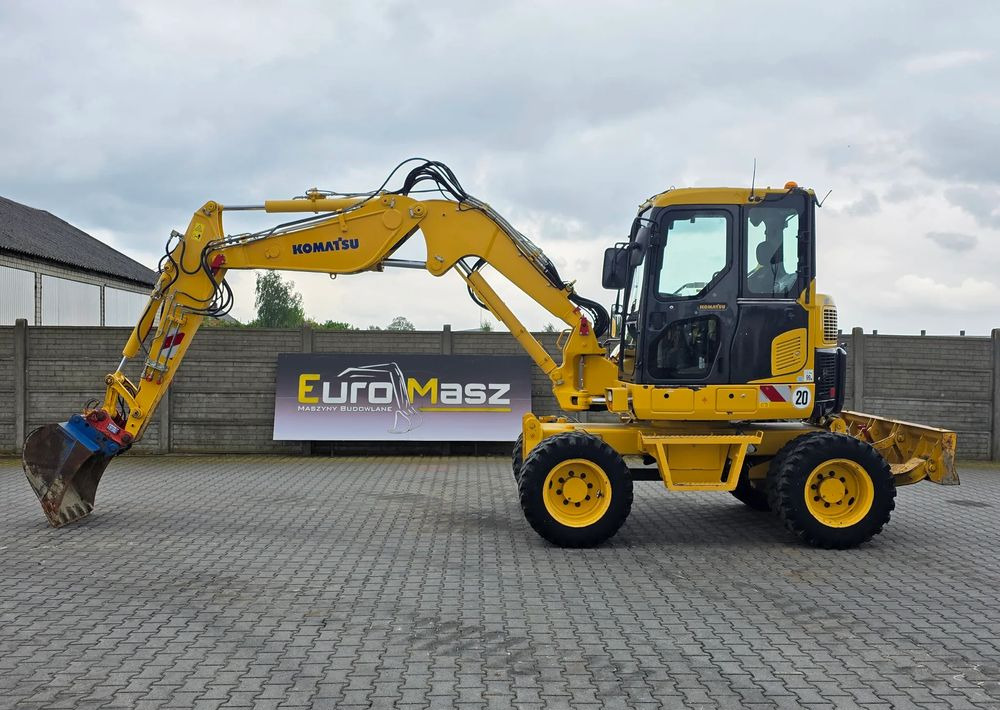 Komatsu PW 98MR-8, 2017 ROK, 5200 MTH, BEZ DPF i ADBLUE - Ratastel ekskavaator: pilt 2 Komatsu PW 98MR-8, 2017 ROK, 5200 MTH, BEZ DPF i ADBLUE - Ratastel ekskavaator: pilt 2