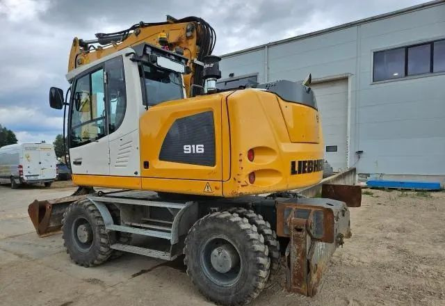 Liebherr A 916 Litronic, 2019 ROK, PODPORY + PŁUG, 6100 MTH - Ratastel ekskavaator: pilt 4 Liebherr A 916 Litronic, 2019 ROK, PODPORY + PŁUG, 6100 MTH - Ratastel ekskavaator: pilt 4