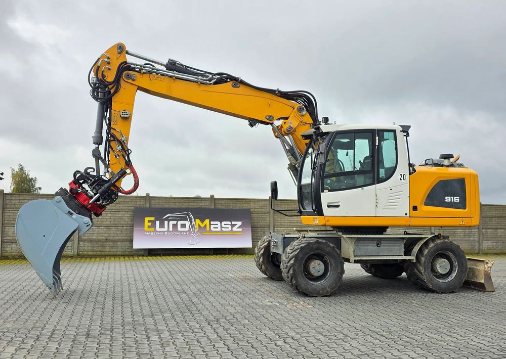 Liebherr A 916 Litronic, 2020 ROK, ROTOTILT, 7300 MTH - Ratastel ekskavaator: pilt 1 Liebherr A 916 Litronic, 2020 ROK, ROTOTILT, 7300 MTH - Ratastel ekskavaator: pilt 1