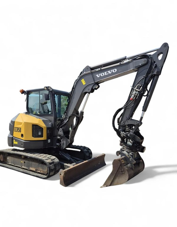 Volvo ECR 58F, 2021 ROK, GŁOWICA STEELWRIST, 2 ŁYŻKI - Miniekskavaator: pilt 2 Volvo ECR 58F, 2021 ROK, GŁOWICA STEELWRIST, 2 ŁYŻKI - Miniekskavaator: pilt 2
