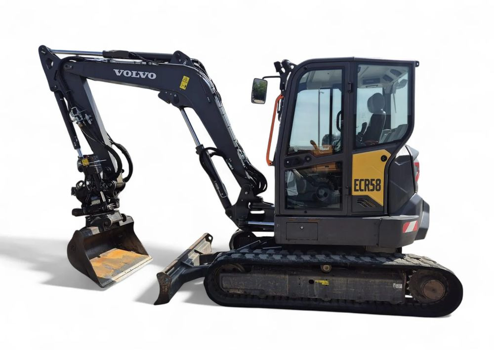 Volvo ECR 58F, 2021 ROK, GŁOWICA STEELWRIST, 2 ŁYŻKI - Miniekskavaator: pilt 5 Volvo ECR 58F, 2021 ROK, GŁOWICA STEELWRIST, 2 ŁYŻKI - Miniekskavaator: pilt 5