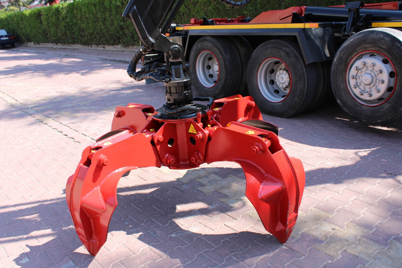 Mikron Scrap Grapple MHM4 - Haarats - Kraanaga veoauto: pilt 2 Mikron Scrap Grapple MHM4 - Haarats - Kraanaga veoauto: pilt 2