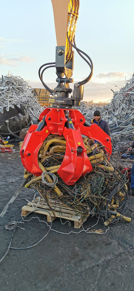 Scrap Grab MHB5 Mikron - Haarats - Ekskavaator: pilt 1 Scrap Grab MHB5 Mikron - Haarats - Ekskavaator: pilt 1