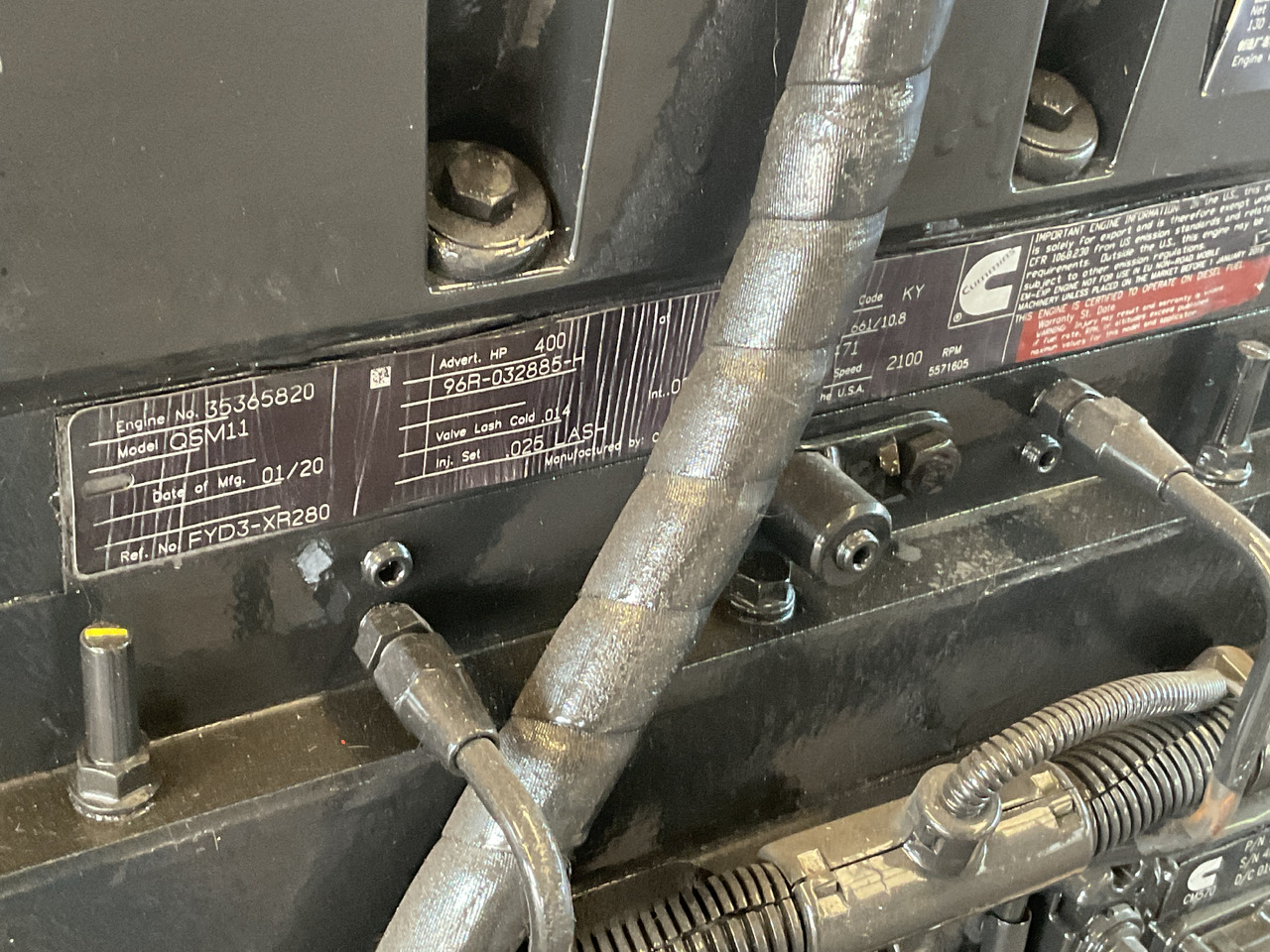 Cummins QSM11, brand new diesel engine. CPL 8471 - Mootor: pilt 4 Cummins QSM11, brand new diesel engine. CPL 8471 - Mootor: pilt 4