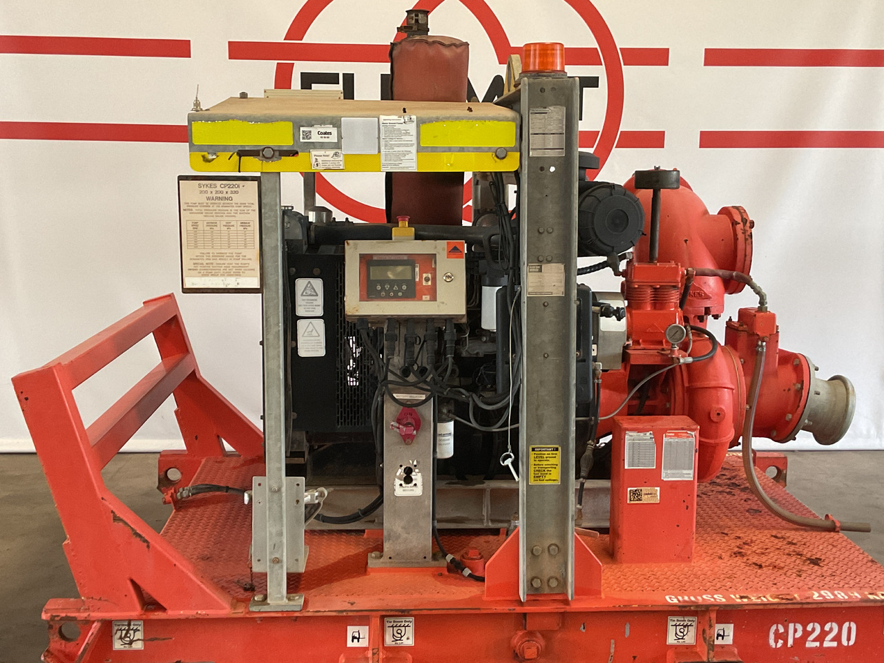 Sykes CP220i water pump, very complete. Perkins powered water pump. - Veepump: pilt 2 Sykes CP220i water pump, very complete. Perkins powered water pump. - Veepump: pilt 2