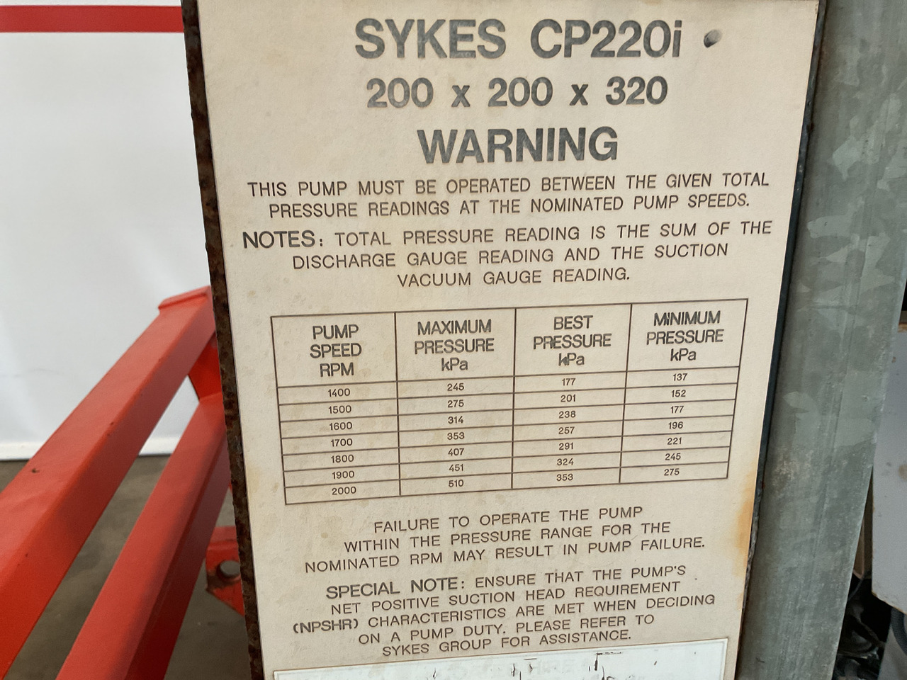 Sykes CP220i water pump, very complete. Perkins powered water pump. - Veepump: pilt 5 Sykes CP220i water pump, very complete. Perkins powered water pump. - Veepump: pilt 5