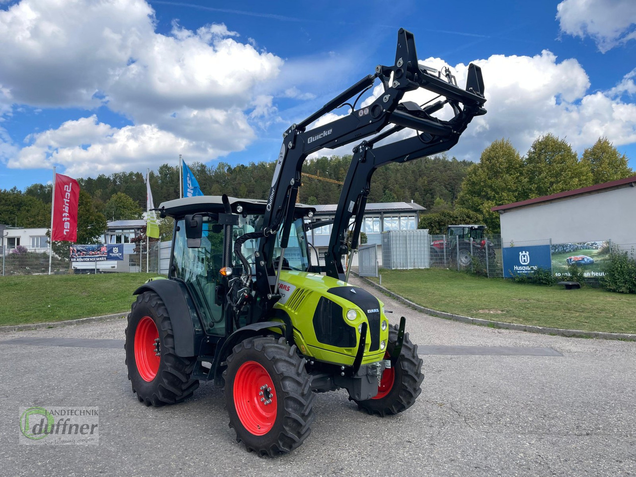 CLAAS Atos 220 C mit Quicke X3S Performance - Traktor: pilt 1 CLAAS Atos 220 C mit Quicke X3S Performance - Traktor: pilt 1