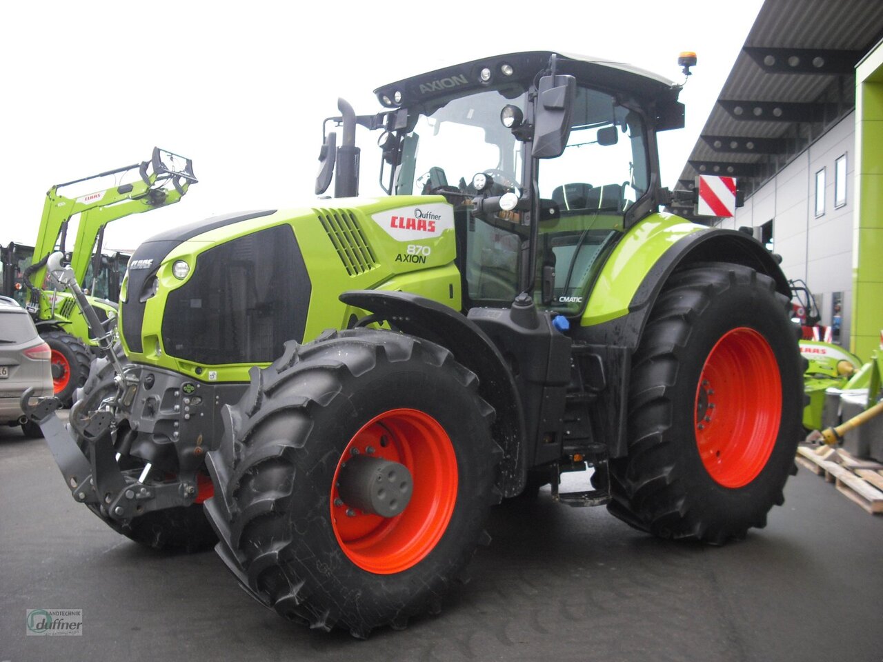 CLAAS Axion 870 CMATIC CEBIS - Traktor: pilt 2 CLAAS Axion 870 CMATIC CEBIS - Traktor: pilt 2