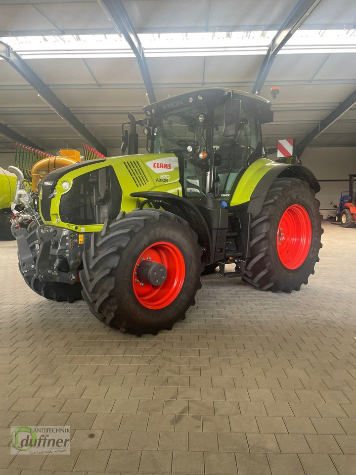 CLAAS Axion 870 CMATIC - Traktor: pilt 1 CLAAS Axion 870 CMATIC - Traktor: pilt 1