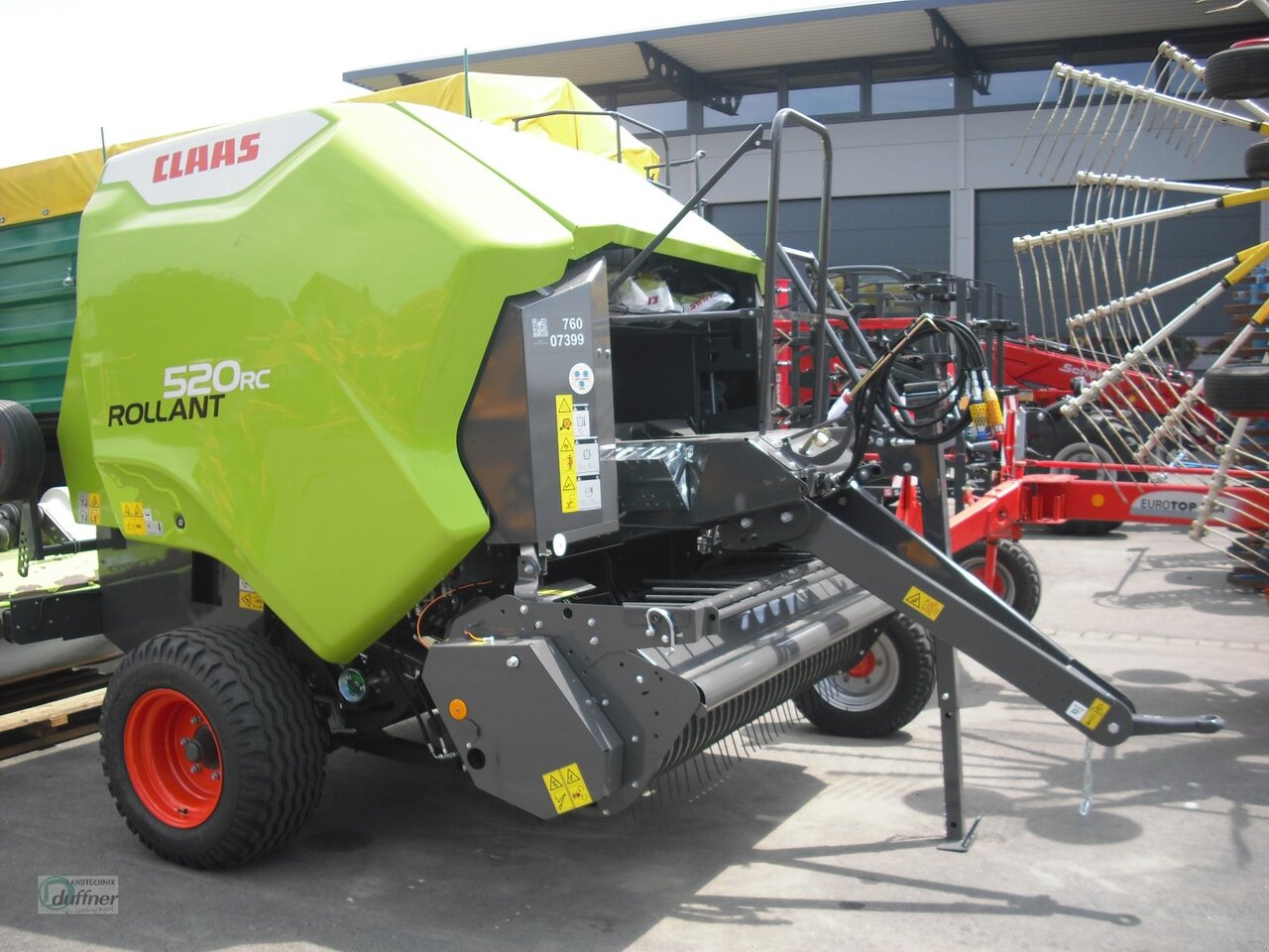 CLAAS ROLLANT 520 RC - Heinapress, ümmargune: pilt 1 CLAAS ROLLANT 520 RC - Heinapress, ümmargune: pilt 1