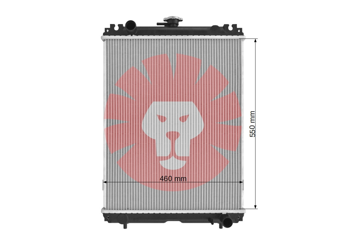 CASE CX55B - Radiaator - Miniekskavaator: pilt 3 CASE CX55B - Radiaator - Miniekskavaator: pilt 3