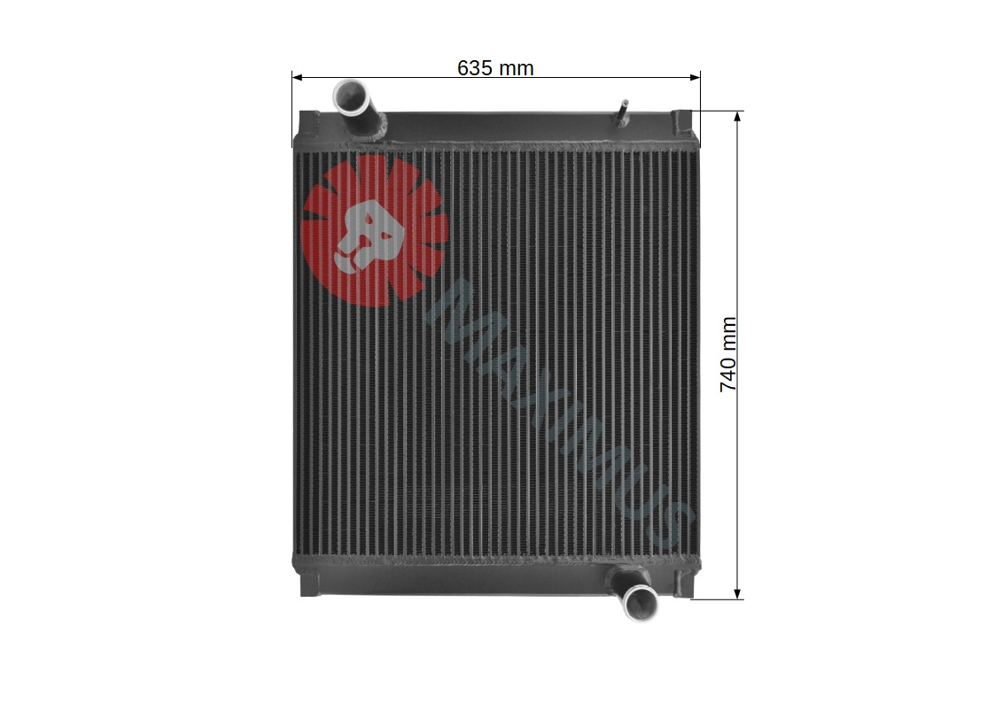 CLAAS AXION 840-810 CMATIC , 850-810 HEXASHIFT , 850-820 HEXASHIFT - Radiaator - Traktor: pilt 2 CLAAS AXION 840-810 CMATIC , 850-810 HEXASHIFT , 850-820 HEXASHIFT - Radiaator - Traktor: pilt 2