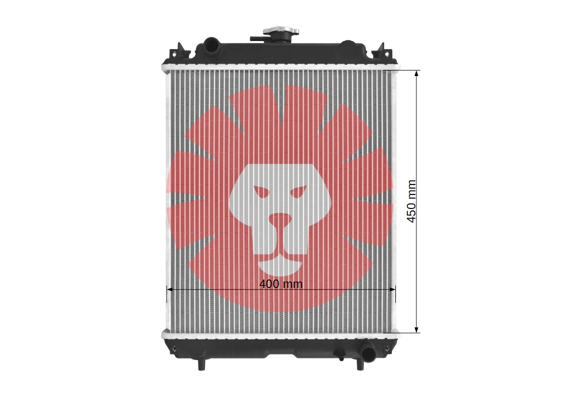 ISEKI TG33 - Radiaator - Väiketraktor: pilt 3 ISEKI TG33 - Radiaator - Väiketraktor: pilt 3